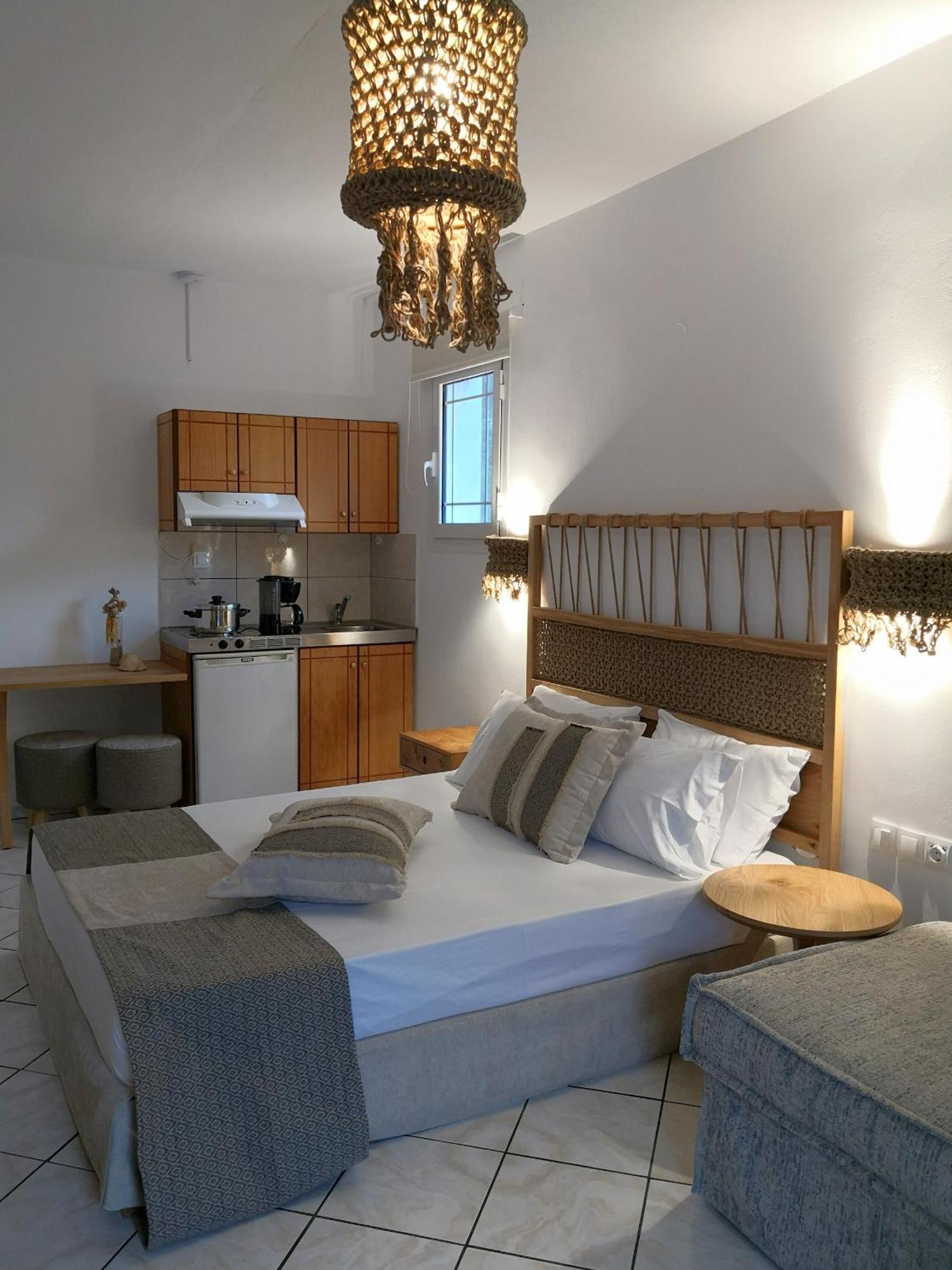 Porto Thassos Apartments & Studios スカラ・ポタミアス 部屋 写真